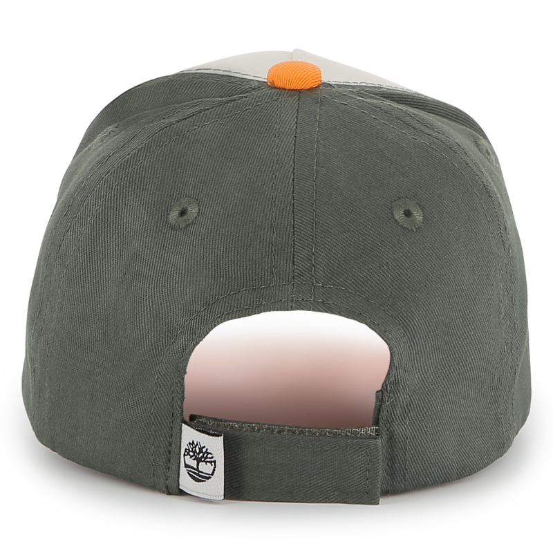 Gorra tricolor con velcro TIMBERLAND 
                        NI&Ntilde;O