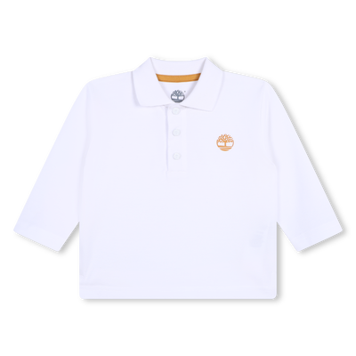 Polo liso con logo en el pecho TIMBERLAND NIÑO