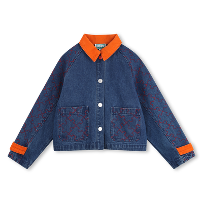 Chaqueta de mezclilla KENZO KIDS NI&Ntilde;A