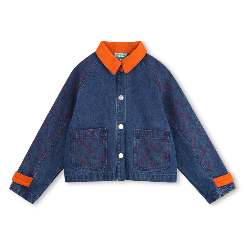 Chaqueta de mezclilla KENZO KIDS 
                        NI&Ntilde;A