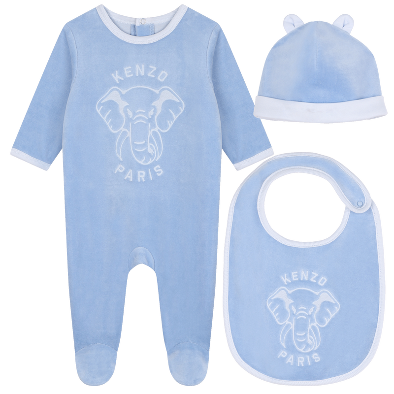 Pijama con gorro y babero KENZO KIDS 
                        UNISEXO
