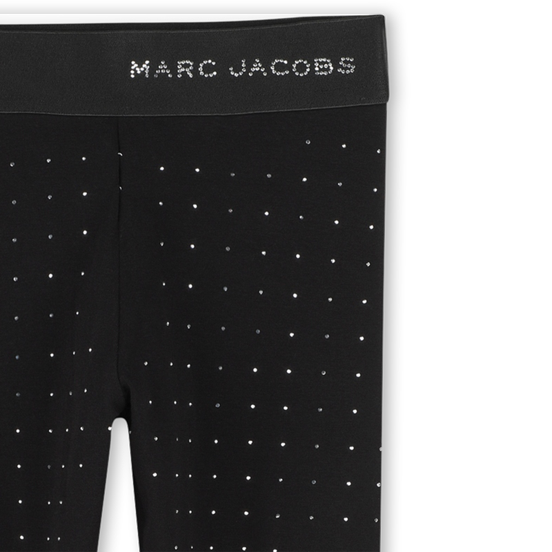 Leggings lisos con estr&aacute;s MARC JACOBS 
                        NI&Ntilde;A