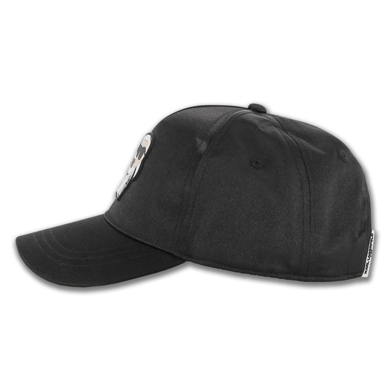 Gorra de raso brillante KARL LARGERFELD KIDS 
                        NI&Ntilde;A