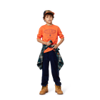 Camisa a cuadros TIMBERLAND 
                    NI&Ntilde;O