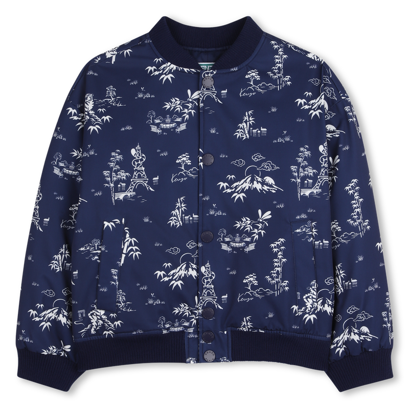 CHAQUETA CON CUELLO DE PELUCHE KENZO KIDS 
                        UNISEXO