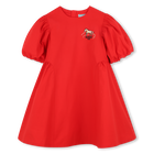 Vestido de manga globo KENZO KIDS 
                    NI&Ntilde;A