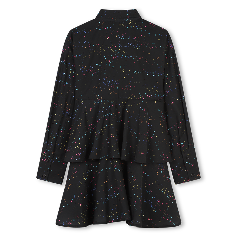 Vestido con volantes DKNY 
                        NI&Ntilde;A