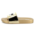 Chanclas ligeras metalizadas DKNY 
                    NI&Ntilde;A