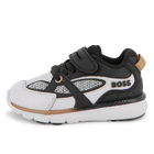 Zapatillas con cordones el&aacute;sticos BOSS 
                    NI&Ntilde;O