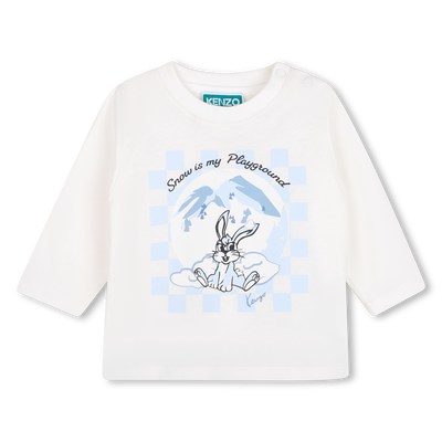 Camiseta de manga larga KENZO KIDS NI&Ntilde;O