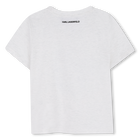 Camiseta de manga corta KARL LAGERFELD KIDS 
                    NI&Ntilde;A