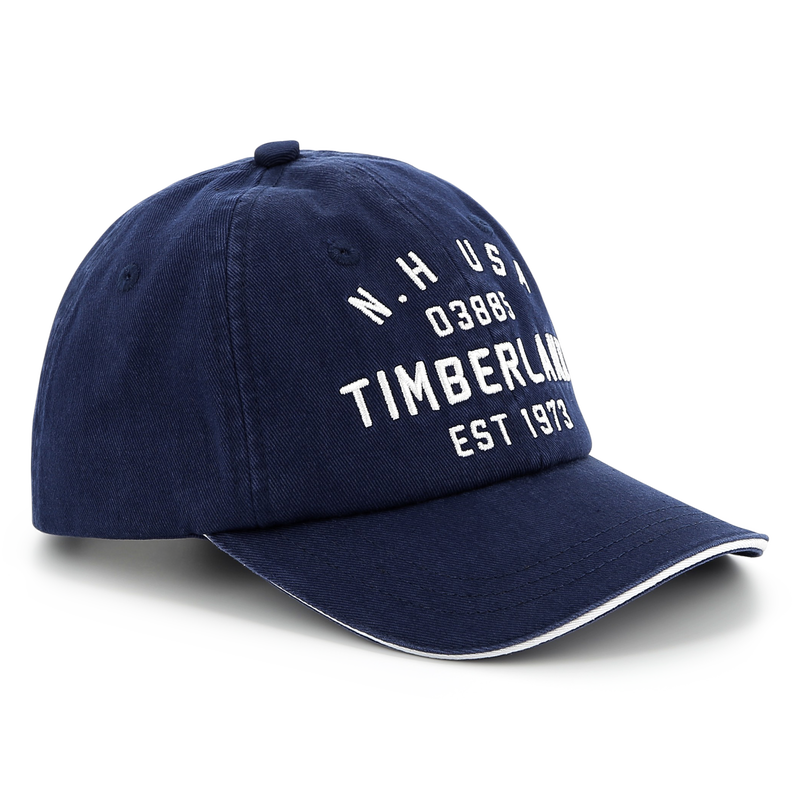 Gorra con el logotipo bordado TIMBERLAND 
                        NI&Ntilde;O