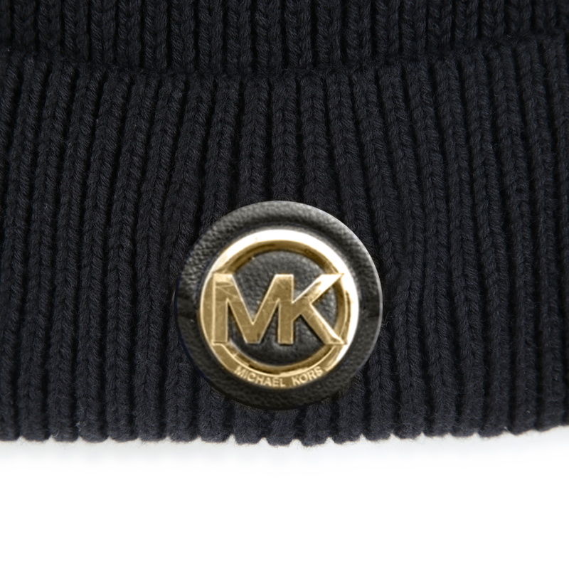 Gorro con pomp&oacute;n MICHAEL KORS 
                        NI&Ntilde;A