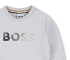Sudadera fleece BOSS 
                    NI&Ntilde;O