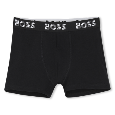 Pack de 3 calzoncillos b&oacute;xer BOSS NI&Ntilde;O