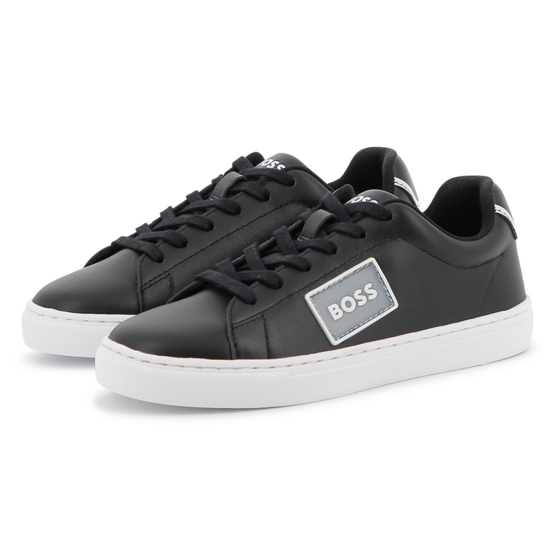 Zapatillas de piel de vacuno BOSS 
                        NI&Ntilde;O