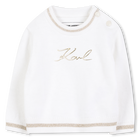 Conjunto de su&eacute;ter y leggings KARL LAGERFELD KIDS 
                    NI&Ntilde;A