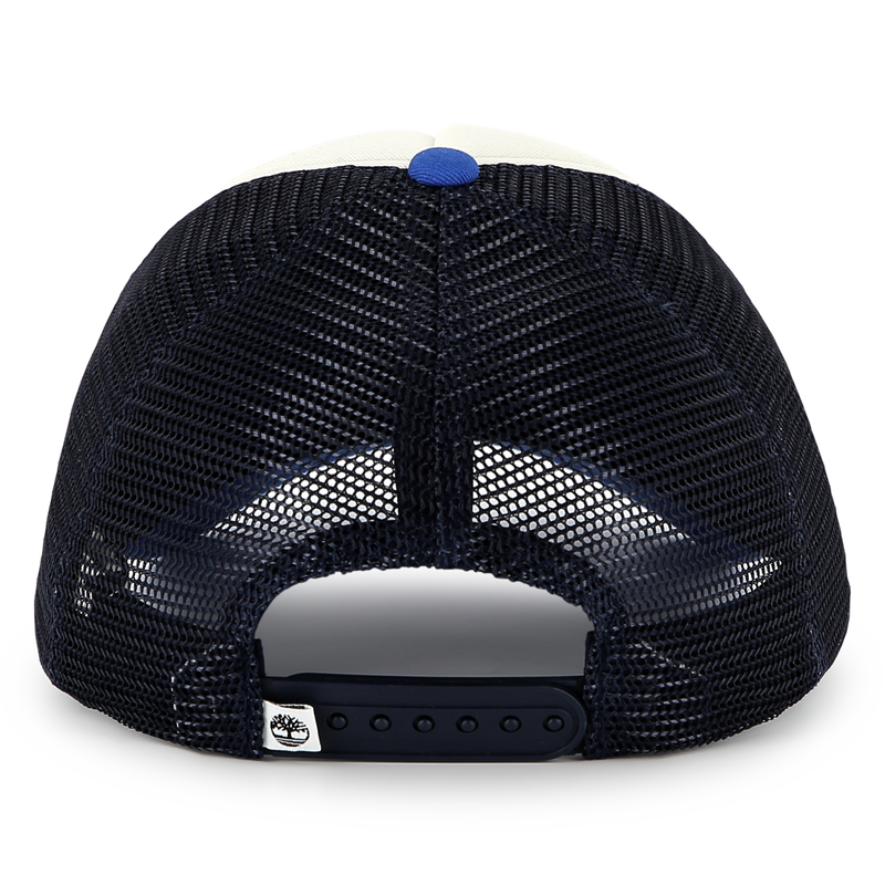 Gorra tricolor bimateria TIMBERLAND 
                        NI&Ntilde;O