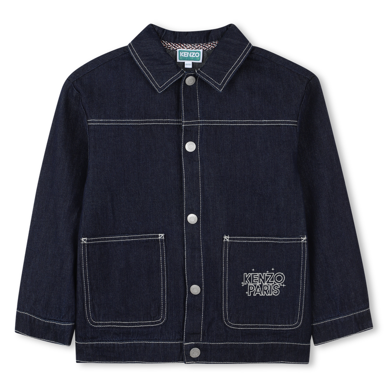 Chaqueta con cierre a presi&oacute;n KENZO KIDS 
                        NI&Ntilde;O