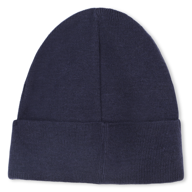 Gorro de punto con logo BOSS 
                        NI&Ntilde;O