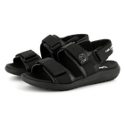 Sandalias de cuero con velcro KARL LAGERFELD KIDS 
                    NI&Ntilde;O