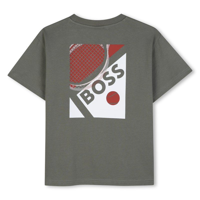 CAMISETA DE MANGA CORTA BOSS 
                        NI&Ntilde;O