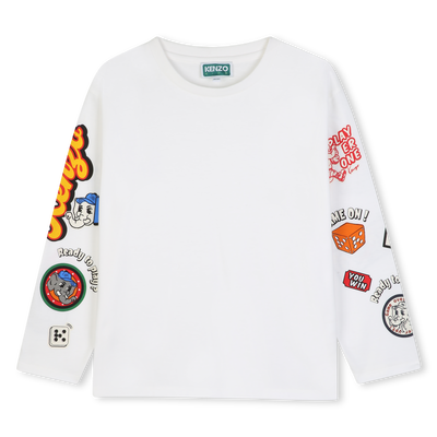 Camiseta de manga larga KENZO KIDS NI&Ntilde;O