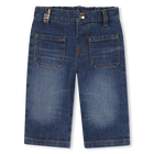Pantal&oacute;n de denim CHLOE 
                    NI&Ntilde;A