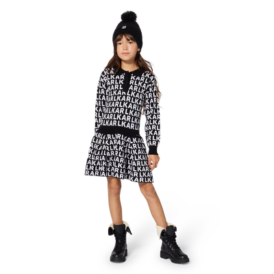 Gorro de punto KARL LAGERFELD KIDS NI&Ntilde;A
