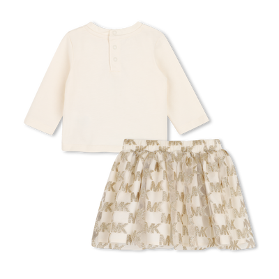 Conjunto de camiseta y falda MICHAEL KORS NI&Ntilde;A