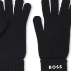 Guante de punto jersey BOSS 
                    NI&Ntilde;O