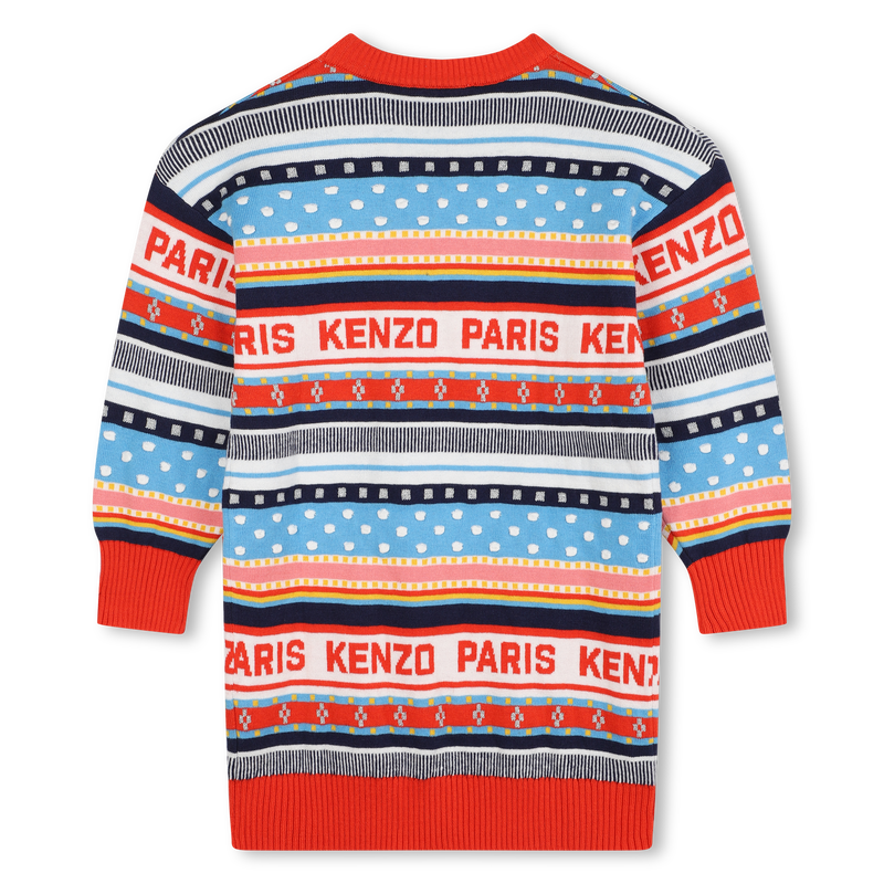 Vestido de punto con Jacquard KENZO KIDS 
                        NI&Ntilde;A