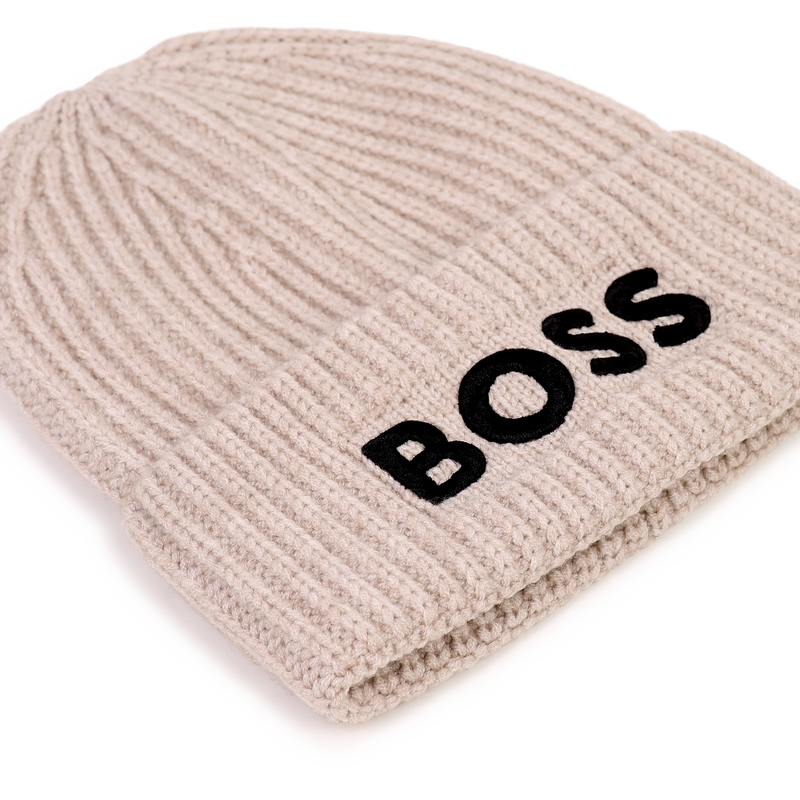 Gorro de punto BOSS 
                        NI&Ntilde;O