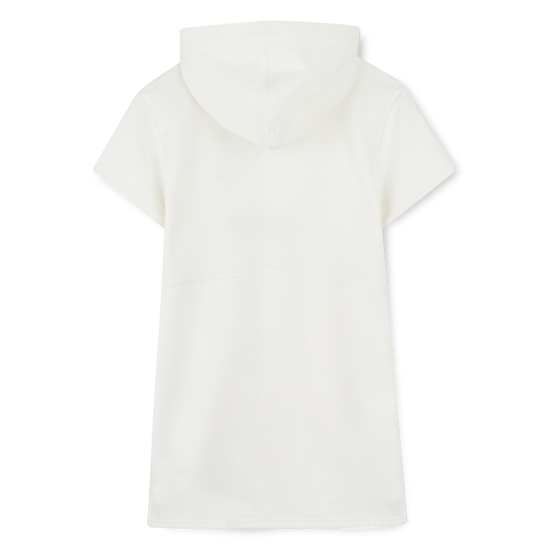 Vestido de mulet&oacute;n con capucha CHLOE 
                        NI&Ntilde;A