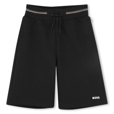Bermudas de ch&aacute;ndal con logo BOSS NI&Ntilde;O