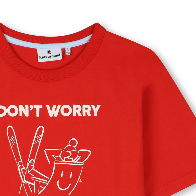 Camiseta de mangas cortas KIDS AROUND 
                        NI&Ntilde;O