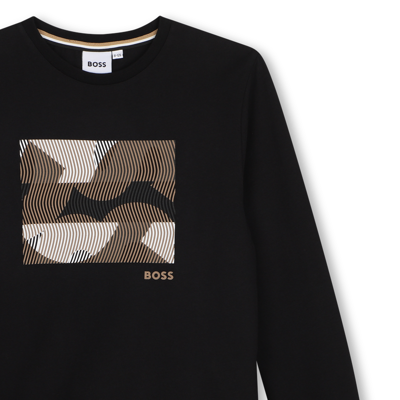 Camiseta de manga larga BOSS 
                        NI&Ntilde;O