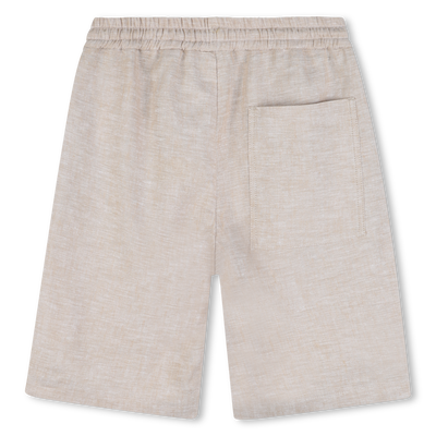 PANTALONES CORTOS DE LINO BOSS NI&Ntilde;O