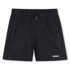 Pantalones cortos jogger, NEGRO, hi-res