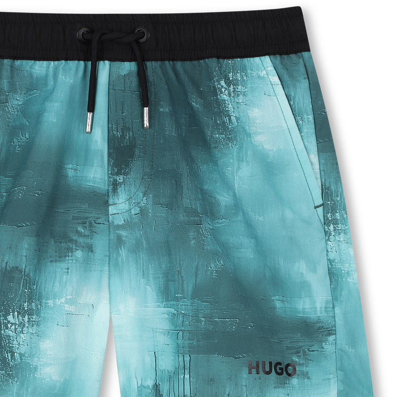 Surfear con cordones de ajuste HUGO 
                        NI&Ntilde;O