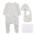 Conjunto de pijama, gorro y babero. KENZO KIDS 
                    UNISEXO