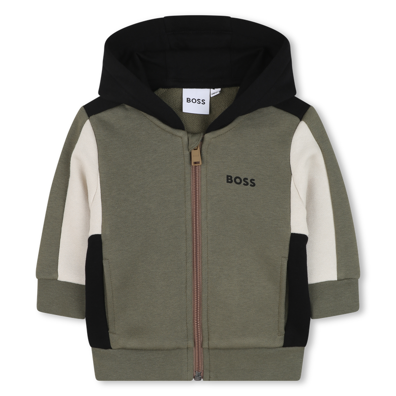 C&aacute;rdigan con capucha BOSS 
                        NI&Ntilde;O