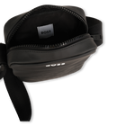Bolso bandolera textil recubierto BOSS 
                    NI&Ntilde;O