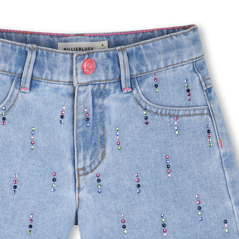 SHORTS DE MEZCLILLA BILLIEBLUSH 
                        NI&Ntilde;A