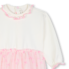 Vestido bimateria BILLIEBLUSH 
                    NI&Ntilde;A