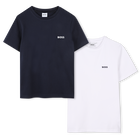 Lote de 2 camisetas BOSS 
                    NI&Ntilde;O