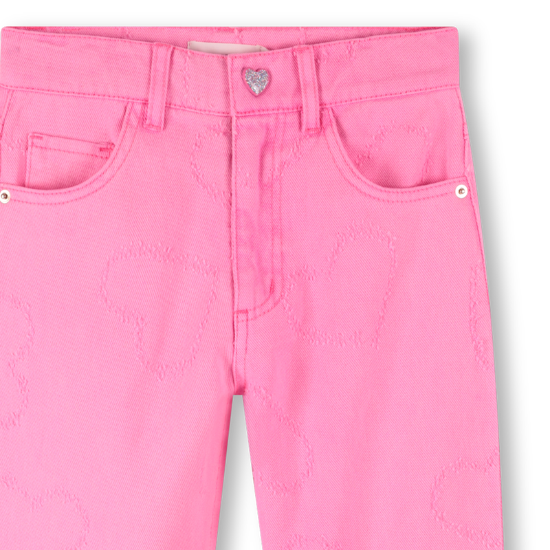 Pantal&oacute;n de sarga con corazones BILLIEBLUSH 
                        NI&Ntilde;A