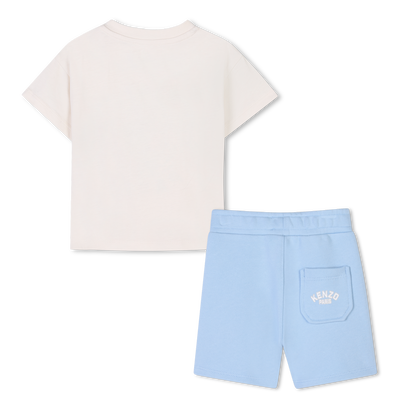 Conjunto camiseta y bermudas KENZO KIDS NI&Ntilde;O