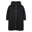Parka larga con capucha HUGO 
                    NI&Ntilde;A
