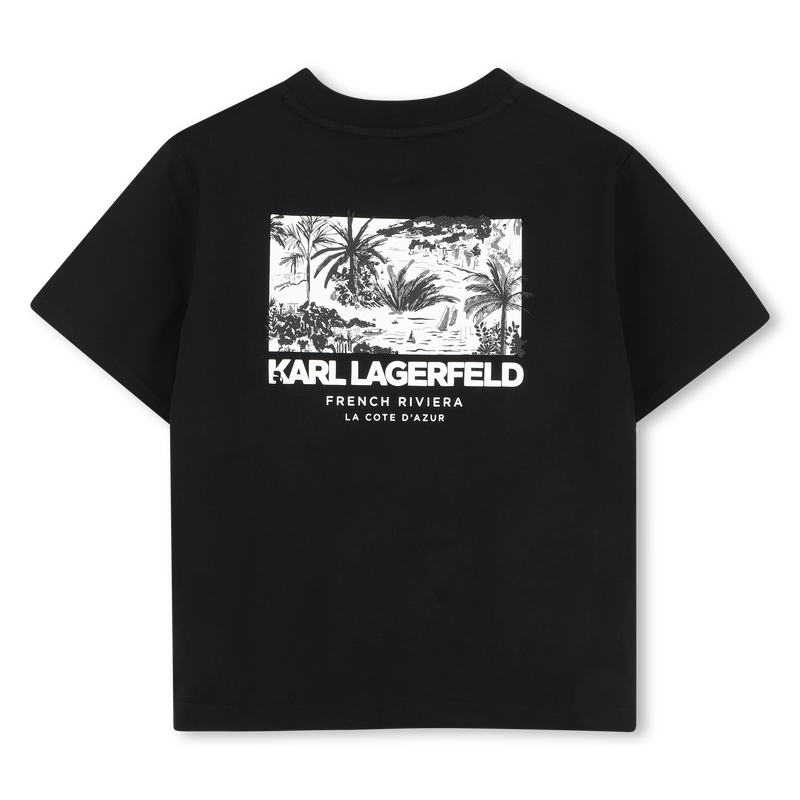 CAMISETA DE MANGA CORTA KARL LAGERFELD KIDS 
                        NI&Ntilde;O
